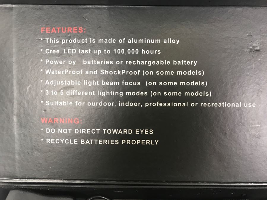 LED SNIPER 1622 CREE T6 LED High Power LED Weapon Light [Photo 8]