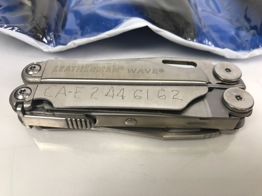 Leatherman Wave With Set Of Pittsburgh 3 Piece Aviation Snip Set Tools [Photo 3]