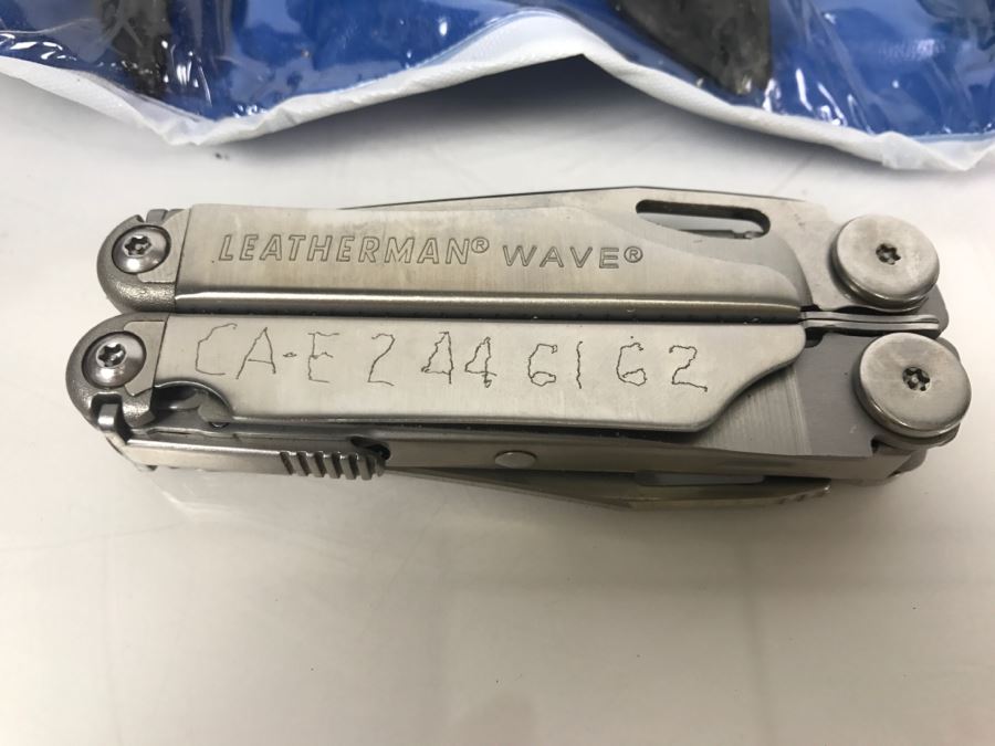 Leatherman Wave With Set Of Pittsburgh 3 Piece Aviation Snip Set Tools [Photo 2]