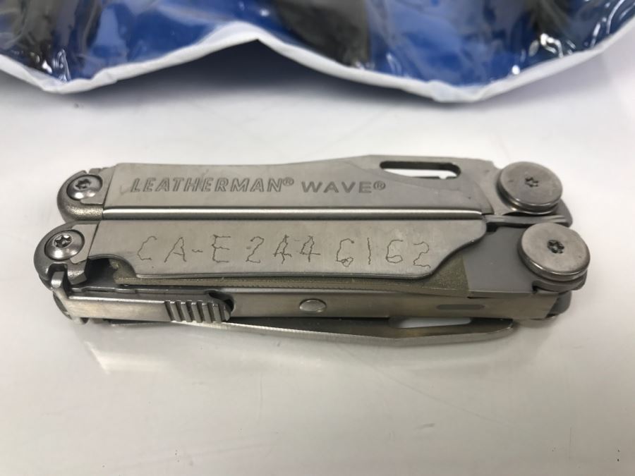 Leatherman Wave With Set Of Pittsburgh 3 Piece Aviation Snip Set Tools [Photo 4]