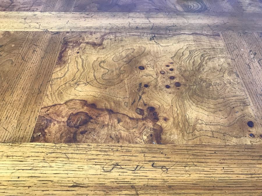 Drexel Herritage Chinoiserie Formal Dining Table 'Sketchbook' With 8 Dining Chairs And One Large Leaf [Photo 7]