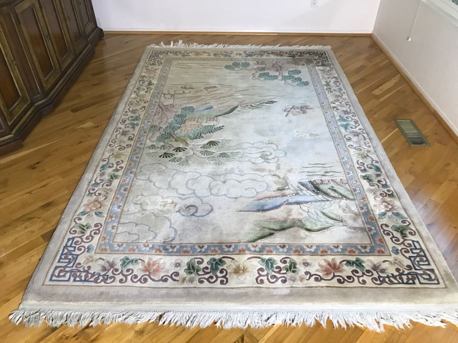 Hand Knotted 100% Wool Pile Chinese Oriental Rug 5/8' Wool Pile By Pagoda [Photo 16]