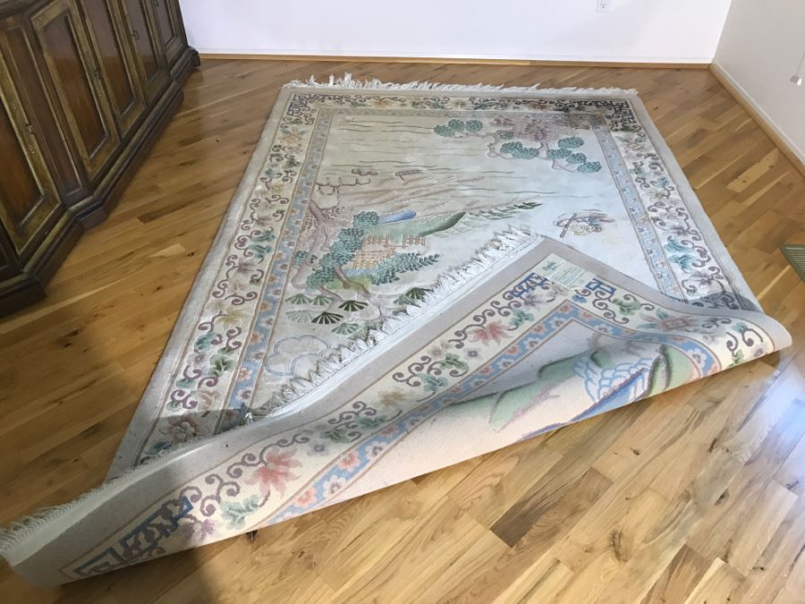 Hand Knotted 100% Wool Pile Chinese Oriental Rug 5/8' Wool Pile By Pagoda [Photo 12]