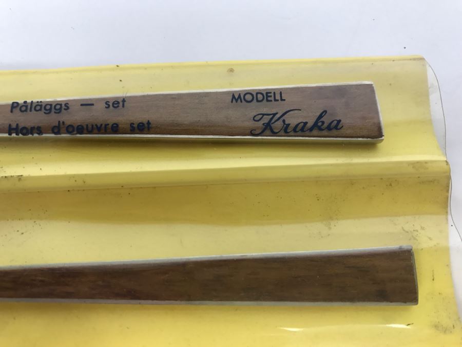 Vintage Stako Mid-Century Sweden Stainless Fork And Spoon Set [Photo 5]