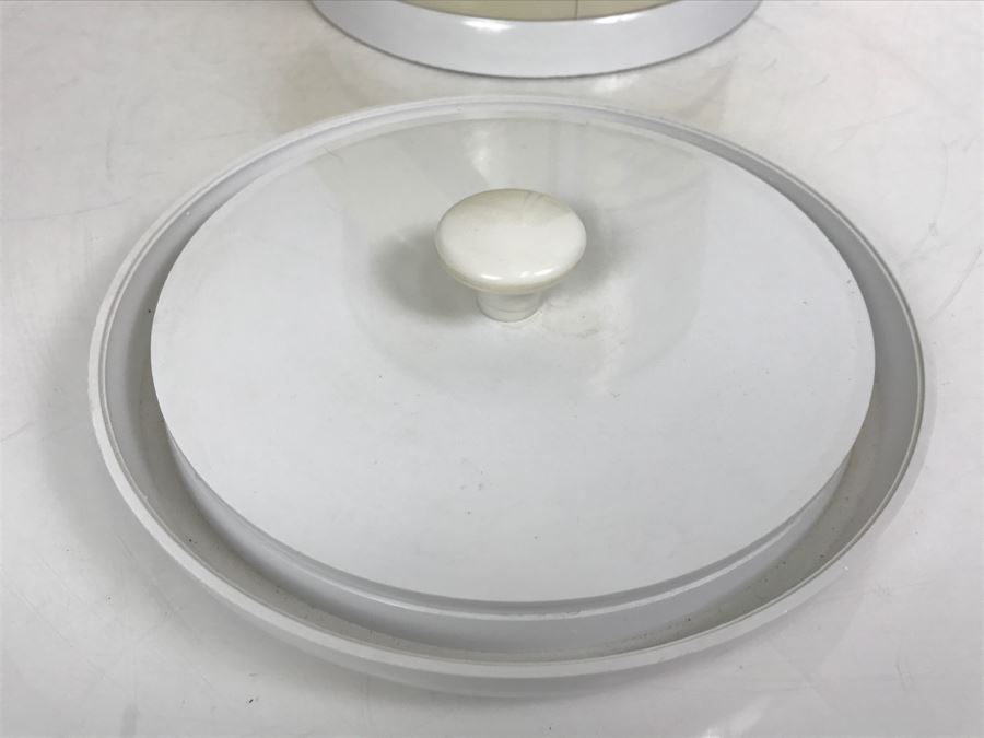 Vintage Anatomy Of A Lemon Ice Bucket With Slight Crack In Top Of Lid [Photo 12]