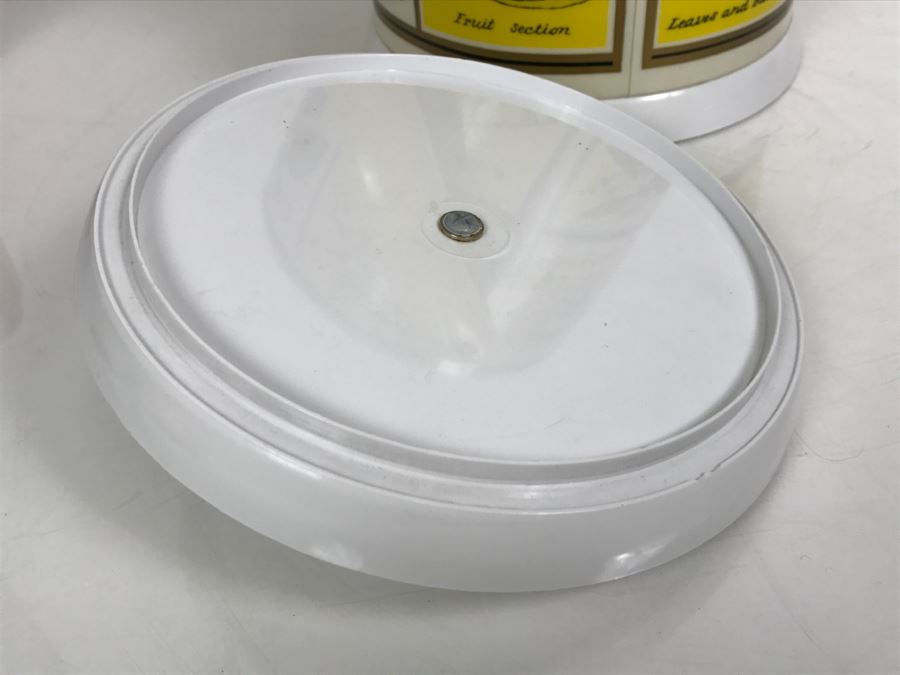 Vintage Anatomy Of A Lemon Ice Bucket With Slight Crack In Top Of Lid [Photo 11]