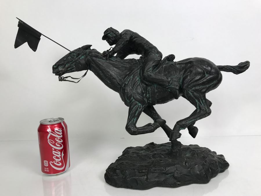 Vintage 1970 Polybronze Sculpture 'Save The Colors' By Thomas Holland With Certificate Of Authenticity 43 Of 350 [Photo 2]