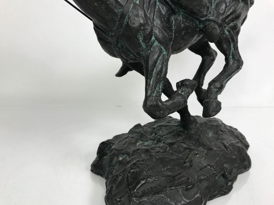 Vintage 1970 Polybronze Sculpture 'Save The Colors' By Thomas Holland With Certificate Of Authenticity 43 Of 350 [Photo 28]