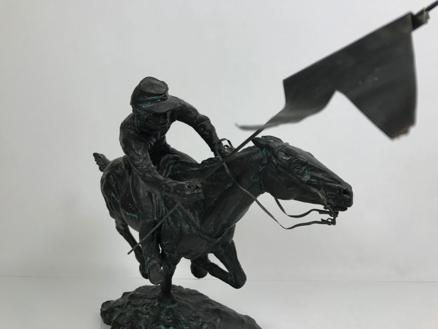 Vintage 1970 Polybronze Sculpture 'Save The Colors' By Thomas Holland With Certificate Of Authenticity 43 Of 350 [Photo 21]