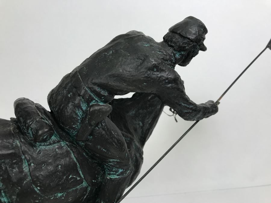 Vintage 1970 Polybronze Sculpture 'Save The Colors' By Thomas Holland With Certificate Of Authenticity 43 Of 350 [Photo 16]