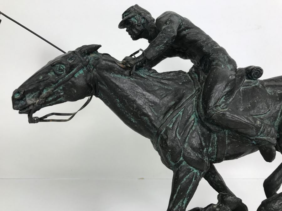 Vintage 1970 Polybronze Sculpture 'Save The Colors' By Thomas Holland With Certificate Of Authenticity 43 Of 350 [Photo 5]