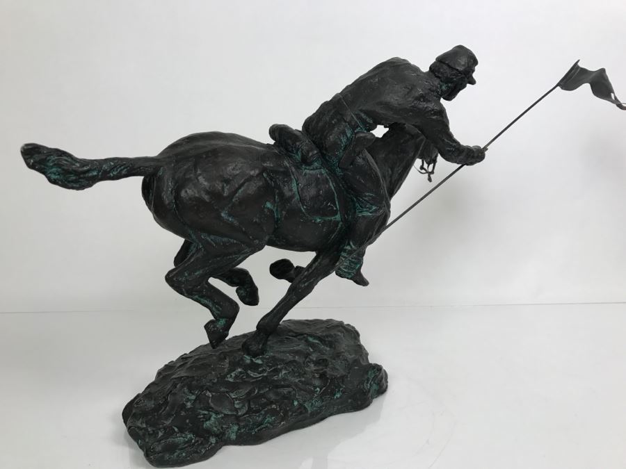 Vintage 1970 Polybronze Sculpture 'Save The Colors' By Thomas Holland With Certificate Of Authenticity 43 Of 350 [Photo 13]