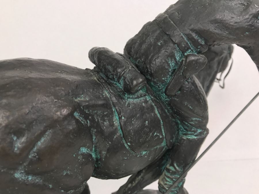 Vintage 1970 Polybronze Sculpture 'Save The Colors' By Thomas Holland With Certificate Of Authenticity 43 Of 350 [Photo 15]