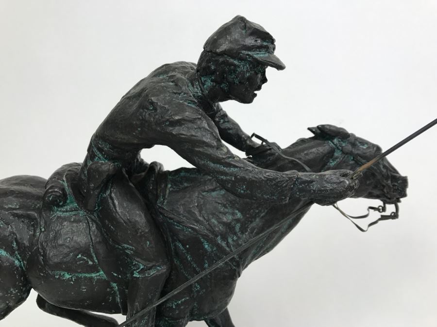 Vintage 1970 Polybronze Sculpture 'Save The Colors' By Thomas Holland With Certificate Of Authenticity 43 Of 350 [Photo 19]