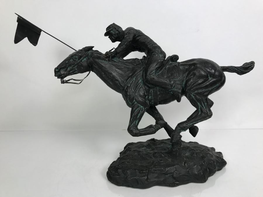 Vintage 1970 Polybronze Sculpture 'Save The Colors' By Thomas Holland With Certificate Of Authenticity 43 Of 350 [Photo 4]