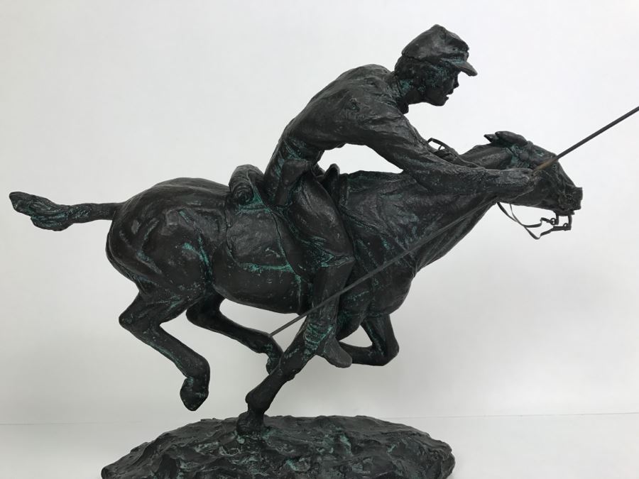 Vintage 1970 Polybronze Sculpture 'Save The Colors' By Thomas Holland With Certificate Of Authenticity 43 Of 350 [Photo 18]