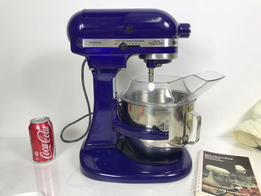 Sold at Auction: KitchenAid Heavy Duty Stand Mixer K5SS