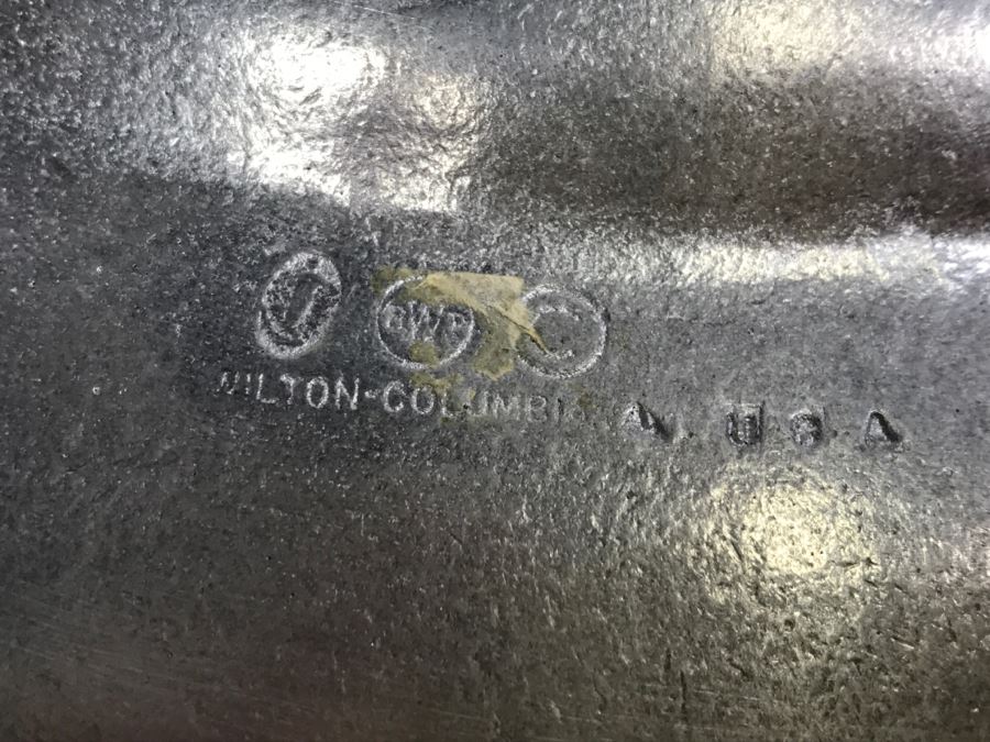 Vintage Wilton Columbia Armetale Olive Tree Well Meat Carving Platter Rwp Usa [Photo 6]