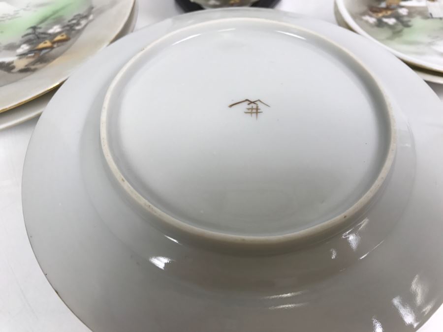 Vintage 12-Piece Hand Painted Japanese China Set [Photo 6]