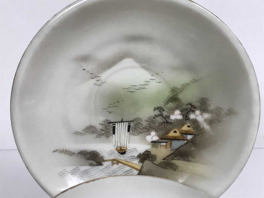 Vintage 12-Piece Hand Painted Japanese China Set [Photo 11]