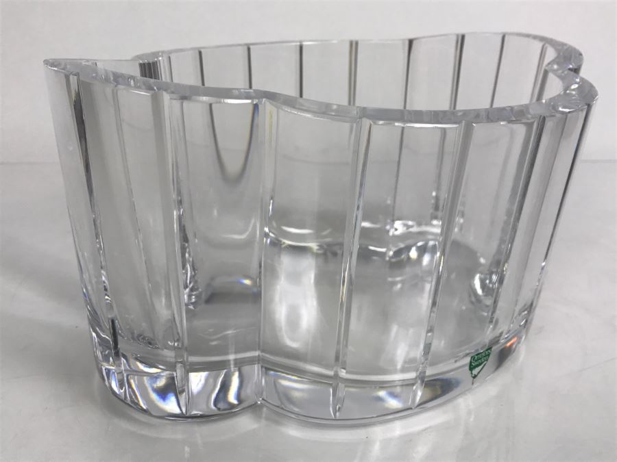 Vintage Orrefors Sweden Crystal Vase [Photo 9]