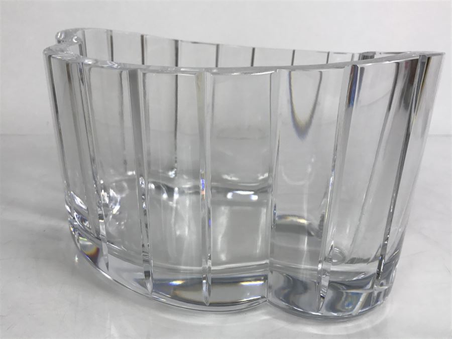 Vintage Orrefors Sweden Crystal Vase [Photo 14]