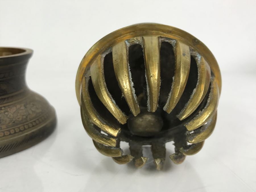 Brass Indian Incense Burner [Photo 11]