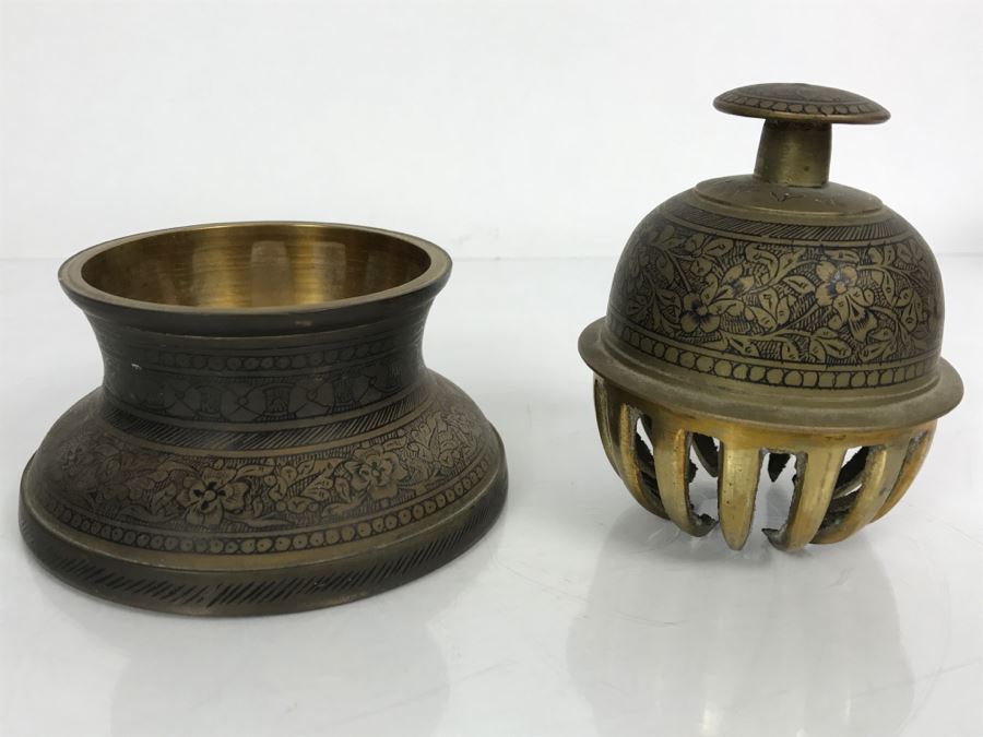 Brass Indian Incense Burner [Photo 8]