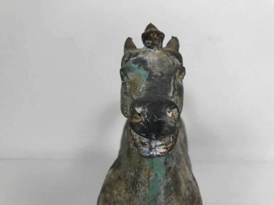 Metal Horse Sculpture Made In Japan [Photo 8]