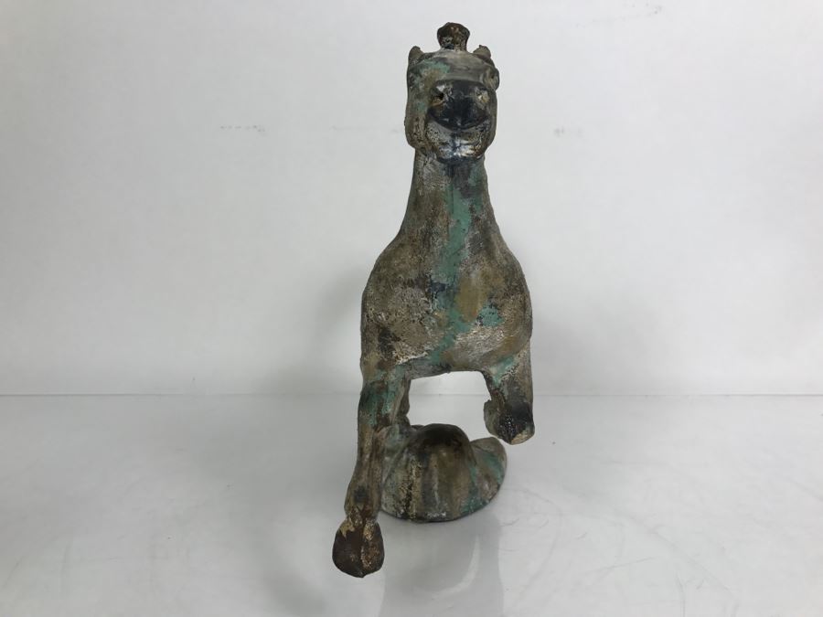 Metal Horse Sculpture Made In Japan [Photo 7]