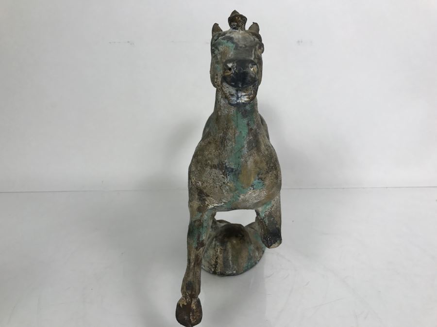 Metal Horse Sculpture Made In Japan [Photo 6]