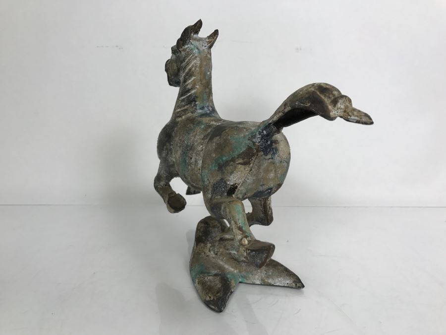 Metal Horse Sculpture Made In Japan [Photo 13]