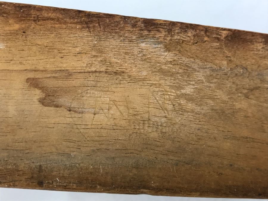 Vintage Hand Carved Wooden Sculpture Of The Lion Of Lucerne Luzern Switzerland Well Executed Detailed Carving [Photo 14]