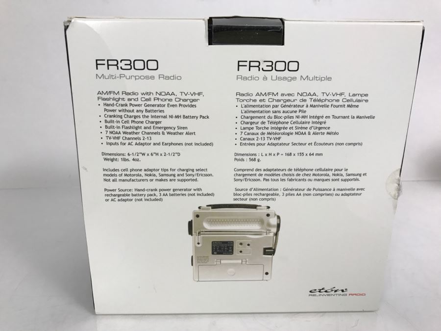 FR300 Mult-Purpose Radio Eton [Photo 5]