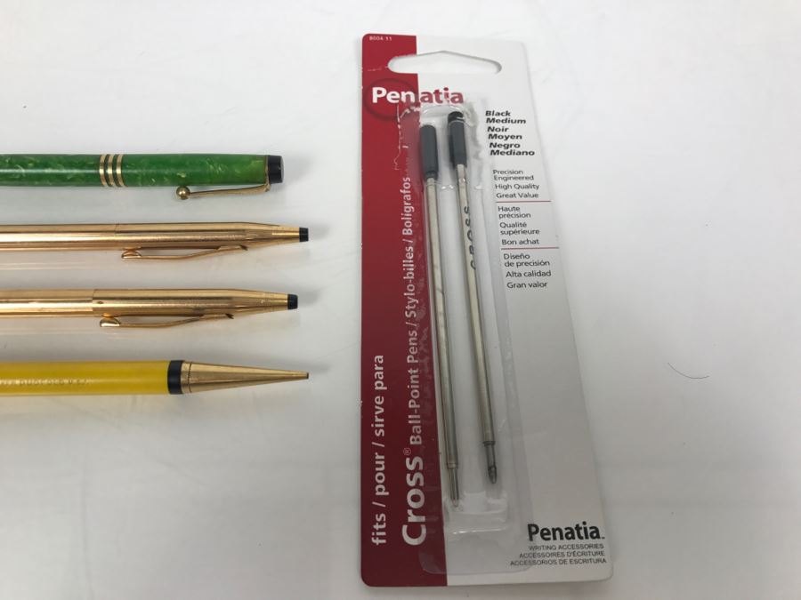 Various Vintage Mechanical Pencils From Parker And Cross Duofold [Photo 5]