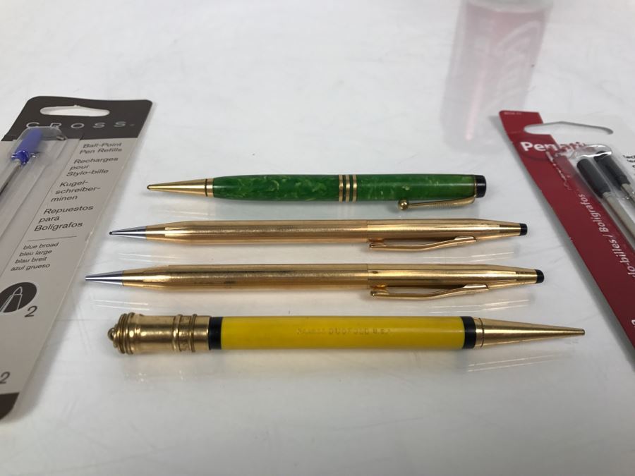 Various Vintage Mechanical Pencils From Parker And Cross Duofold [Photo 2]