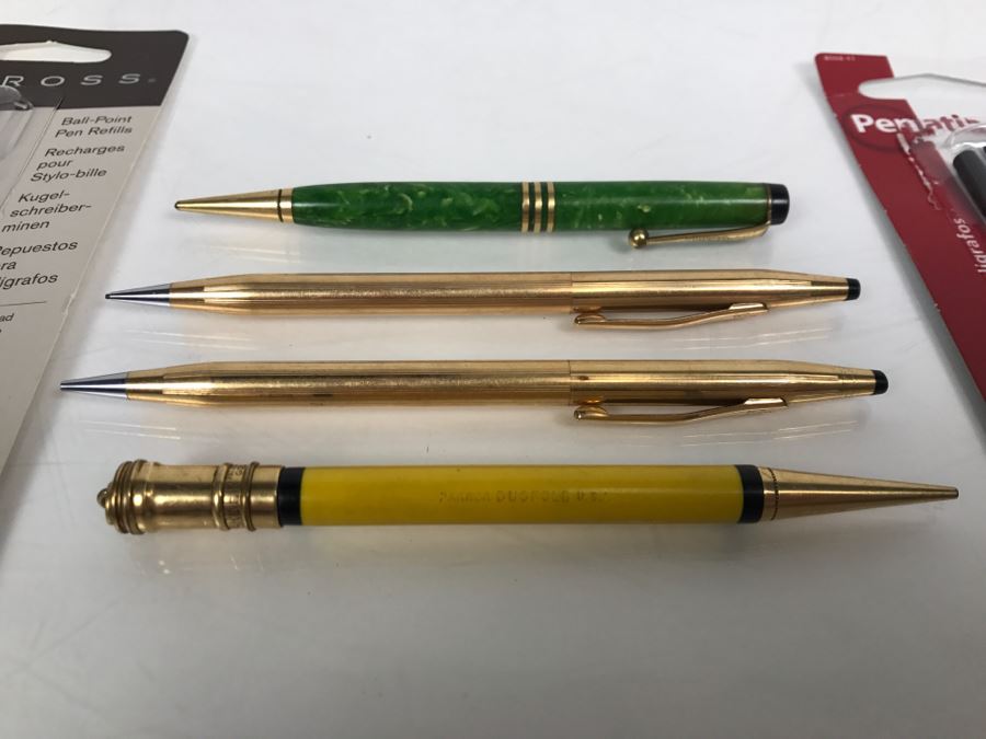Various Vintage Mechanical Pencils From Parker And Cross Duofold [Photo 4]