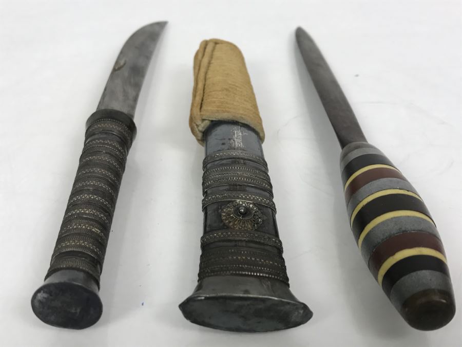 Vintage Letter Openers One With Fancy Sheath [Photo 11]