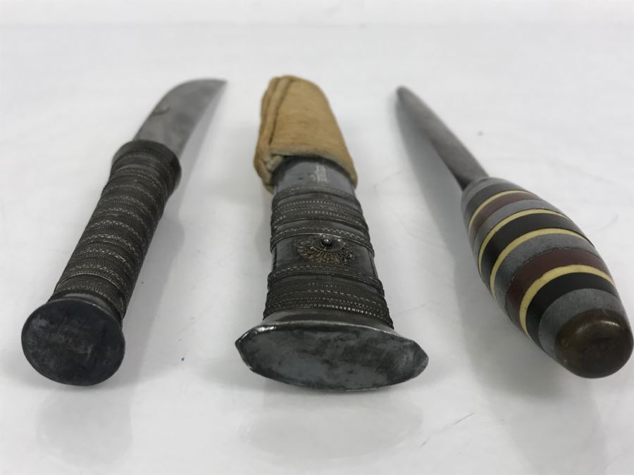 Vintage Letter Openers One With Fancy Sheath [Photo 12]