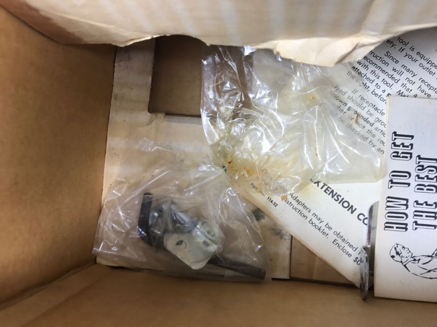 McGraw-Edison Electric Planer Double Race Ball Bearing Spindle With Box Model 751000 [Photo 12]