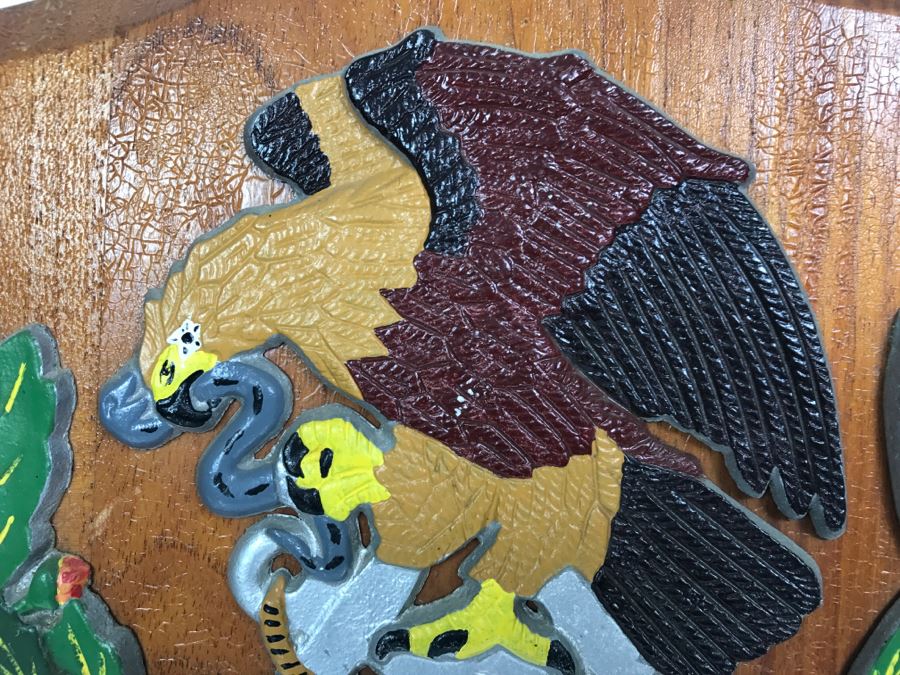 Military Plaque 'Armade De Mexico' On Back Is Captain Clarence R. Johnson, USN ACOS OPS/COGS COM Eleven [Photo 5]