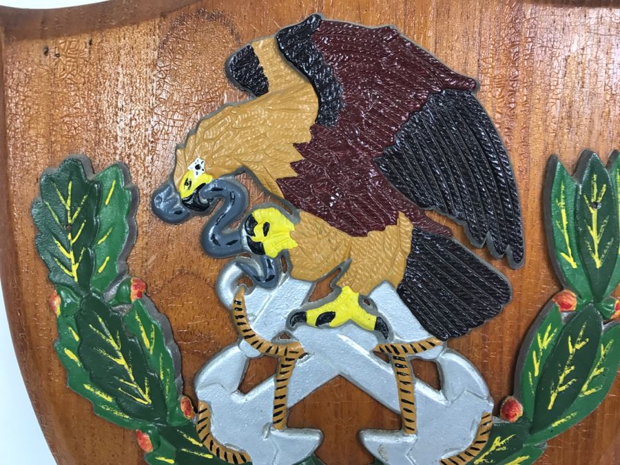 Military Plaque 'Armade De Mexico' On Back Is Captain Clarence R. Johnson, USN ACOS OPS/COGS COM Eleven [Photo 4]