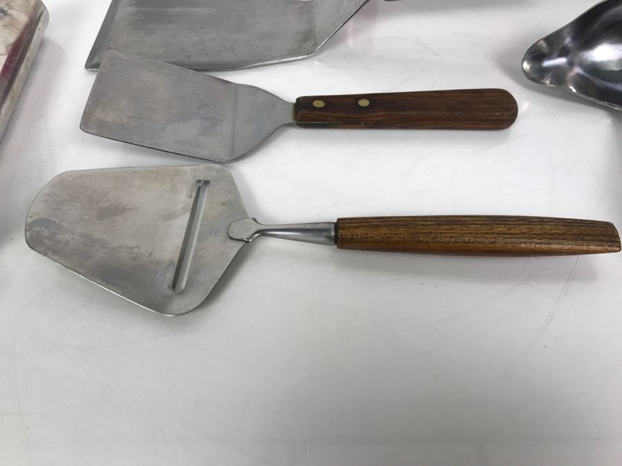 Various Knives And Utensils Including CUTCO, J.A. Henckels, And Sheffield England  [Photo 6]