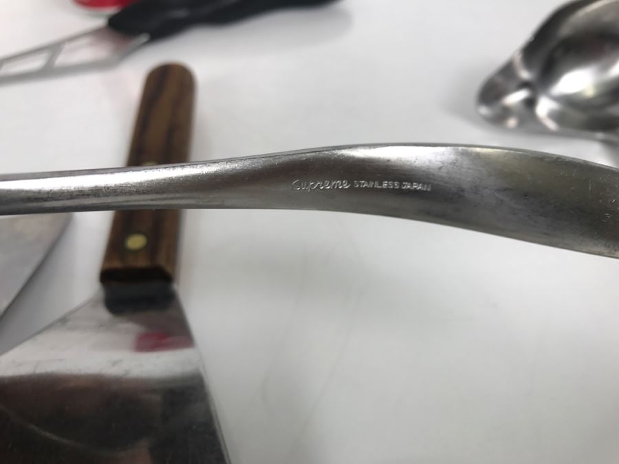 Various Knives And Utensils Including CUTCO, J.A. Henckels, And Sheffield England  [Photo 14]