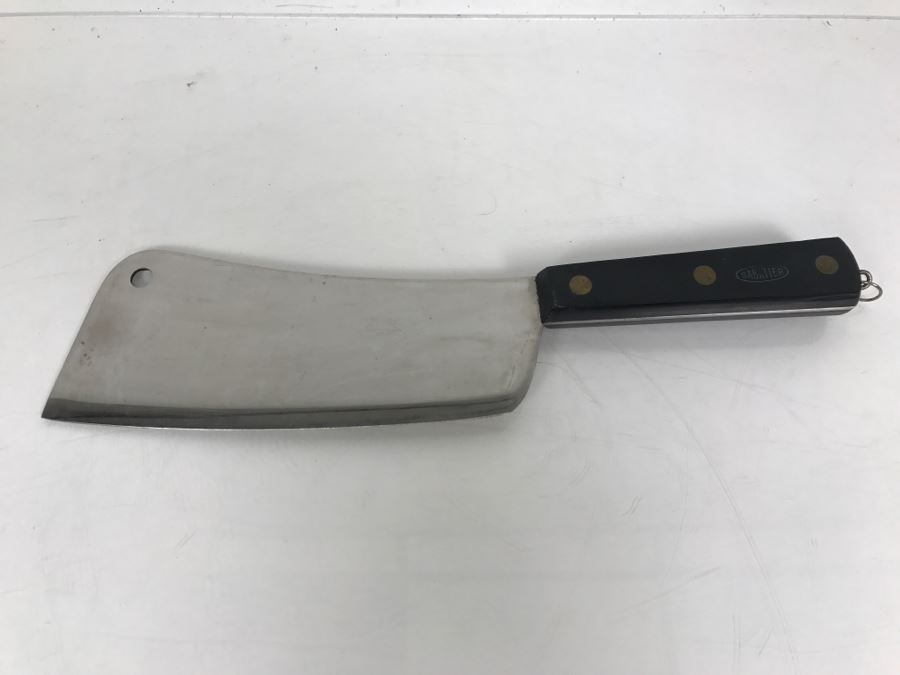 Professional SABATIER Chef Butcher Meat Cleaver Knife Made In France [Photo 2]