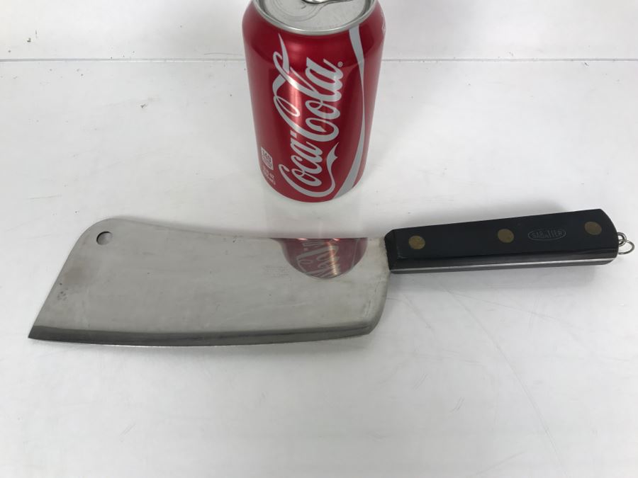 Professional SABATIER Chef Butcher Meat Cleaver Knife Made In France [Photo 1]