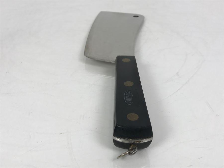 Professional SABATIER Chef Butcher Meat Cleaver Knife Made In France [Photo 7]