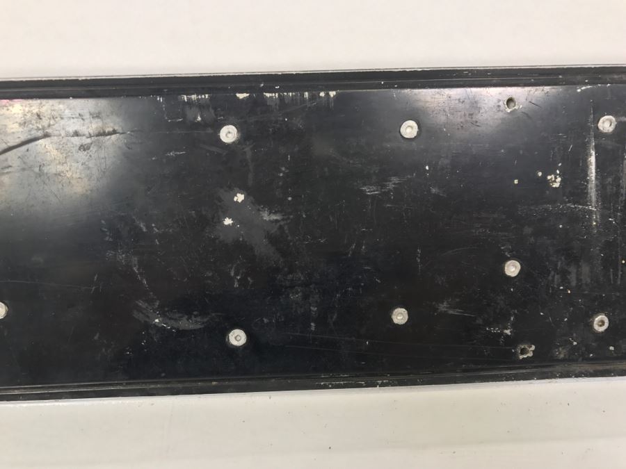 Vintage ACE British Metal Automobile Car License Plate With Raised Riveted Letter And Numbers '145 WK' [Photo 8]