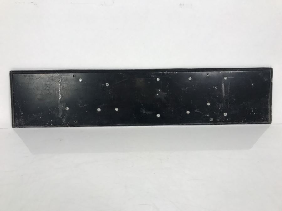 Vintage ACE British Metal Automobile Car License Plate With Raised Riveted Letter And Numbers '145 WK' [Photo 7]