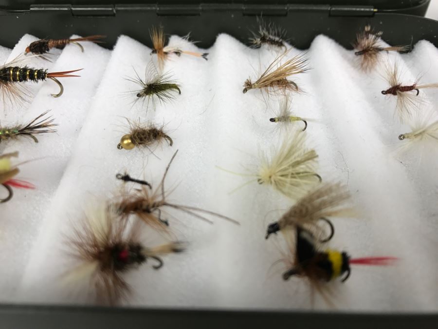 Set Of (2) C.F. Orvis Fishing Flies Fly Kits [Photo 6]